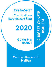 Crefo Zertifikat 2020